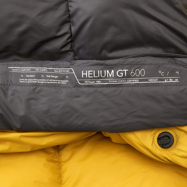 Mountain Equipment HELIUM GT 600 REGULAR - Daunenschlafsack Ansicht 5