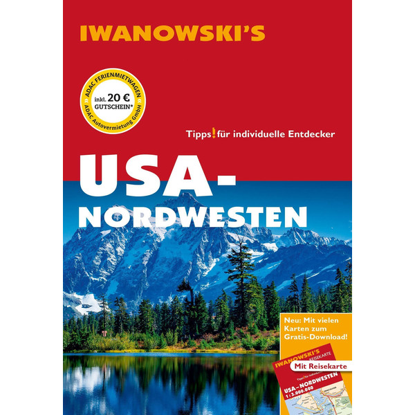 USA-NORDWESTEN - REISEFÜHRER VON IWANOWSKI - Reiseführer Ansicht 1