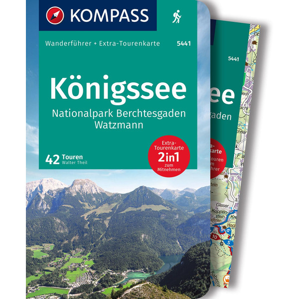 KOMPASS WANDERFÜHRER KÖNIGSSEE, NATIONALPARK BERCHTESGADEN Ansicht 1