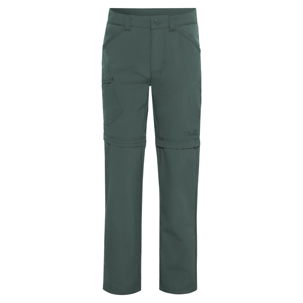 SAFARI ZIP OFF PANTS K Kinder - Trekkinghose-SAGO PALM