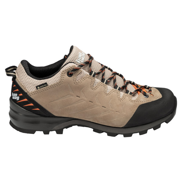 MAKRA PRO LOW GTX Herren - Zustiegsschuhe-LIGHTBROWN/ORANGE