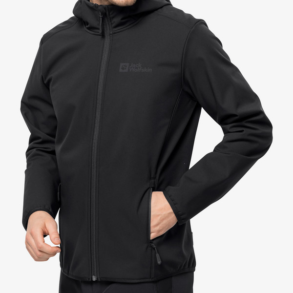 Jack Wolfskin BORNBERG HOODY M Herren - Softshelljacke Ansicht 4
