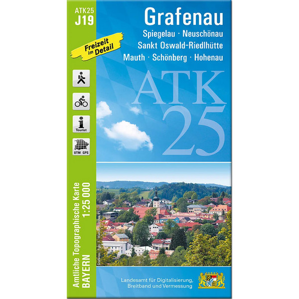 GRAFENAU 1 : 25.000 - Wanderkarte Ansicht 1