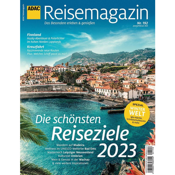 REISEMAGAZIN MIT TITELTHEMA TOP-REISETHEMEN 2023 - Reiseführer