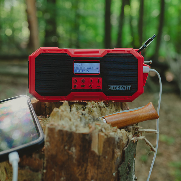 Albrecht DR 112 DAB+ OUTDOOR-RADIO - Kurbelradio Ansicht 6
