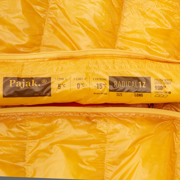Pajak RADICAL 1Z DOWN SLEEPING BAG - Daunenschlafsack Ansicht 5