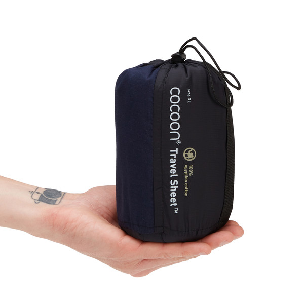 Cocoon TRAVELSHEET GRÖßE XL - ÄGYPTISCHE BAUMWOLLE - Schlafsack Inlett Ansicht 3