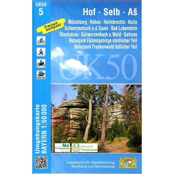 HOF SELB AS 1 : 50 000 (UK50-5) Ansicht 1