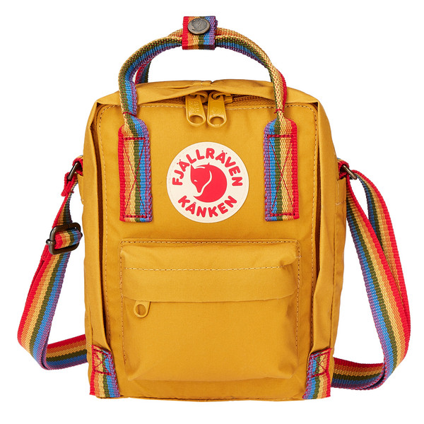 KÅNKEN RAINBOW SLING - Umhängetasche-OCHRE-RAINBOW PATTERN