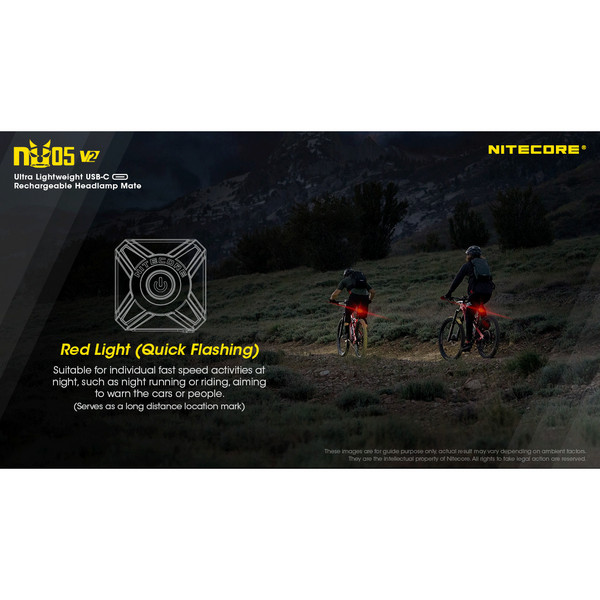 Nitecore NU05 V2 - Outdoor Lampe Ansicht 10