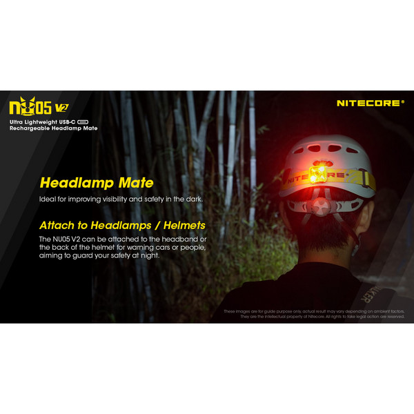 Nitecore NU05 V2 - Outdoor Lampe Ansicht 6