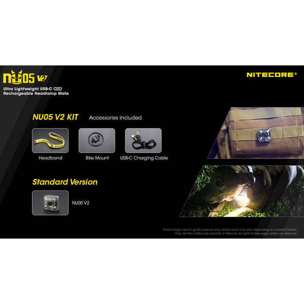 Nitecore NU05 V2 - Outdoor Lampe Ansicht 16