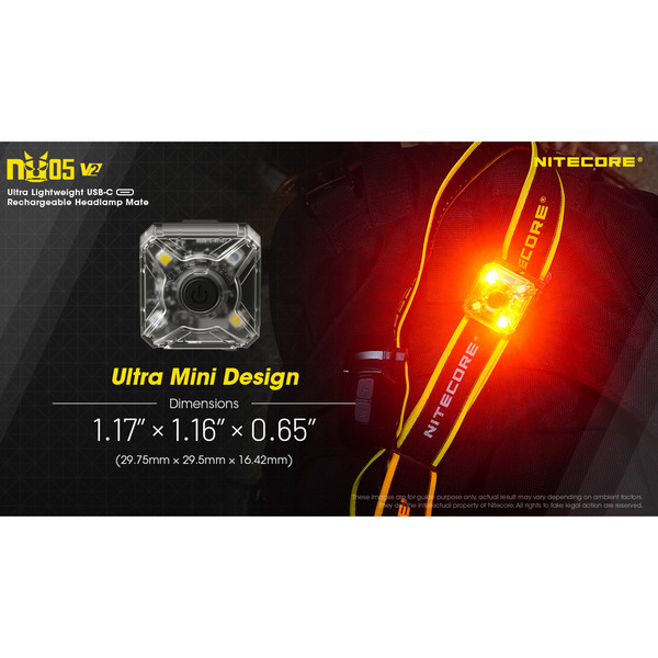 Nitecore NU05 V2 - Outdoor Lampe Ansicht 14