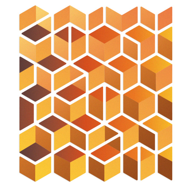REFLECTIVE SHAPES CUBES - Fahrradzubehör-HONEY