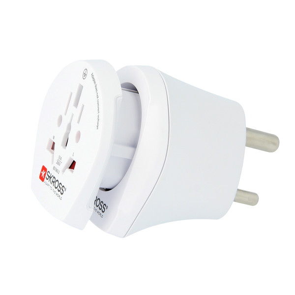 Skross COMBO WORLD EU + IND - Reisestecker Ansicht 1