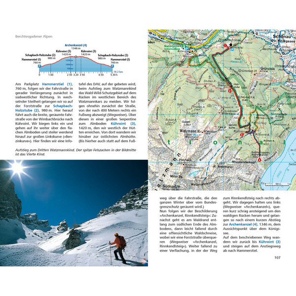 WINTERWANDERN BERCHTESGADEN - CHIEMGAU - SALZBURG - Wanderführer Ansicht 6