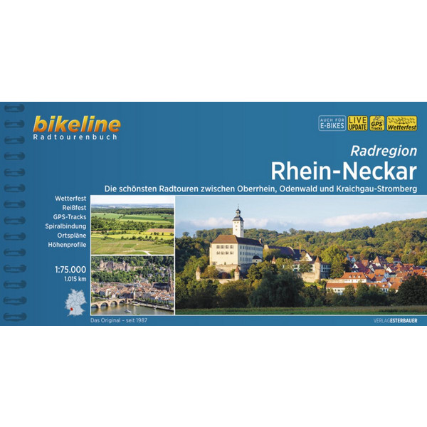 RADREGION RHEIN-NECKAR - Radwanderführer Ansicht 1