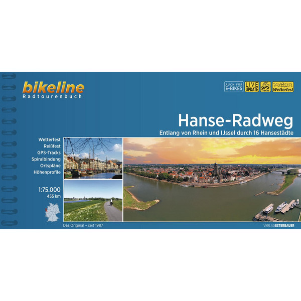 HANSE-RADWEG - Radwanderführer Ansicht 1