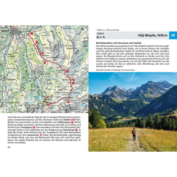 BERNER OBERLAND WEST - Wanderführer Ansicht 5