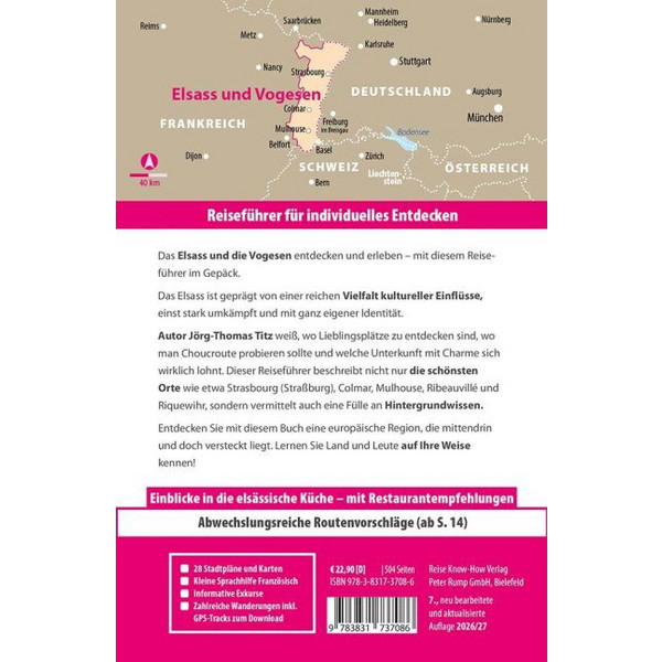 REISE KNOW-HOW REISEFÜHRER ELSASS UND VOGESEN Ansicht 2