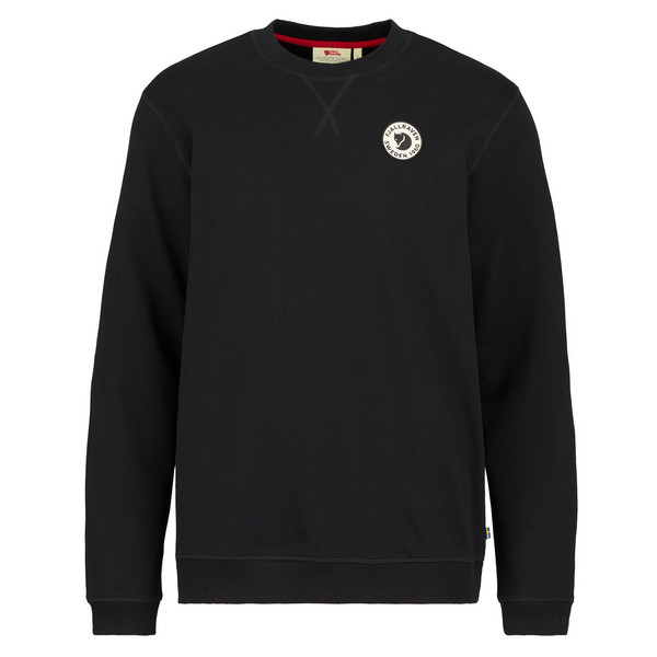 1960 LOGO BADGE SWEATER M Herren - Sweatshirt-BLACK