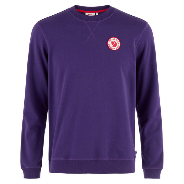 1960 LOGO BADGE SWEATER M Herren - Sweatshirt-DARK VIOLET