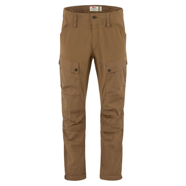 KEB TROUSERS M Herren - Trekkinghose-WOOD BROWN