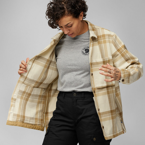 Fjällräven SINGI FLANNEL OVERSHIRT W Damen - Flanellhemd Ansicht 10