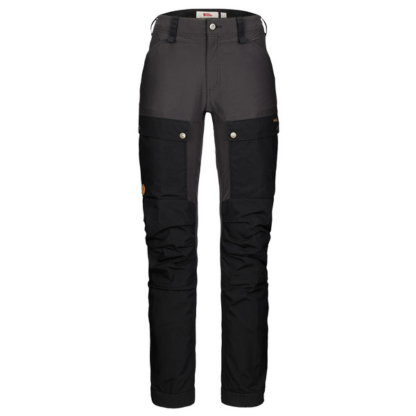 KEB TROUSERS CURVED W Damen - Trekkinghose-BLACK