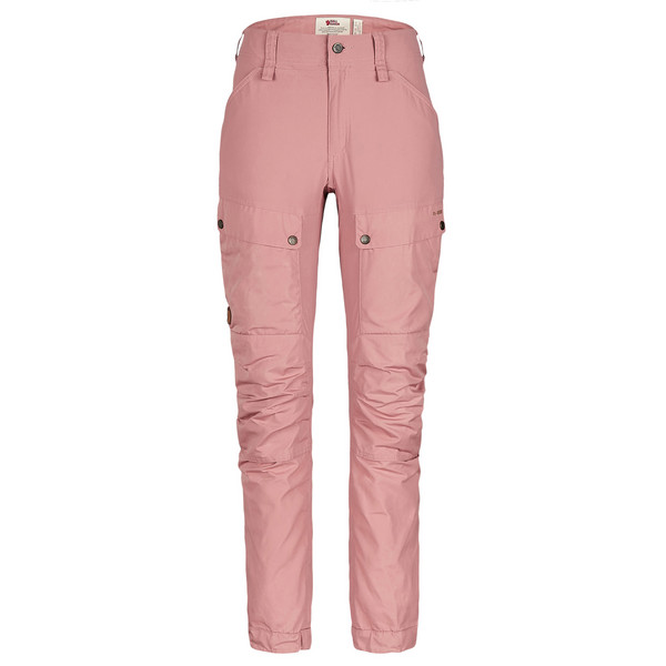 KEB TROUSERS CURVED W Damen - Trekkinghose-DUSTY ROSE