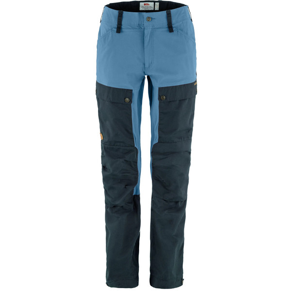 KEB TROUSERS CURVED W Damen - Trekkinghose-DARK NAVY-DAWN BLUE