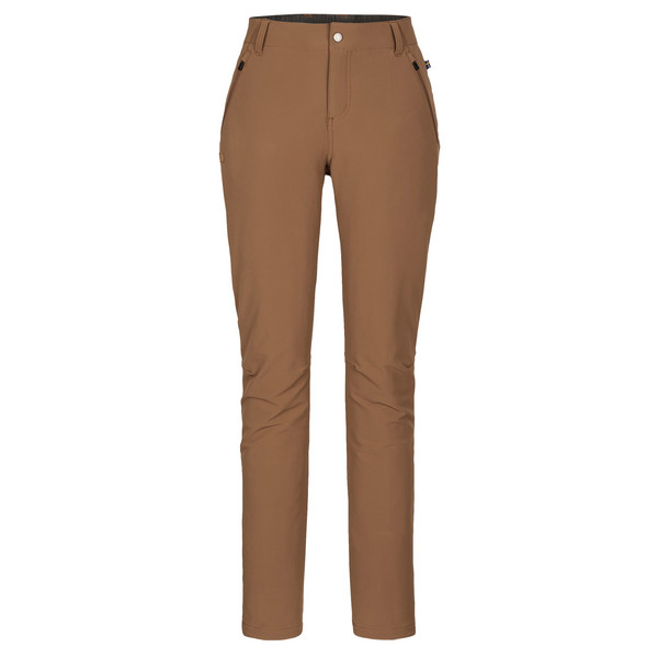ABISKO WINTER STRETCH TROUSERS W Damen - Softshellhose-WOOD BROWN