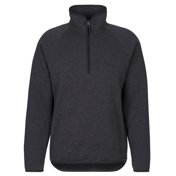 HAGLEREN KNITTED FLEECE HALFZIP Herren - Fleecepullover-DARK SAPPHIRE