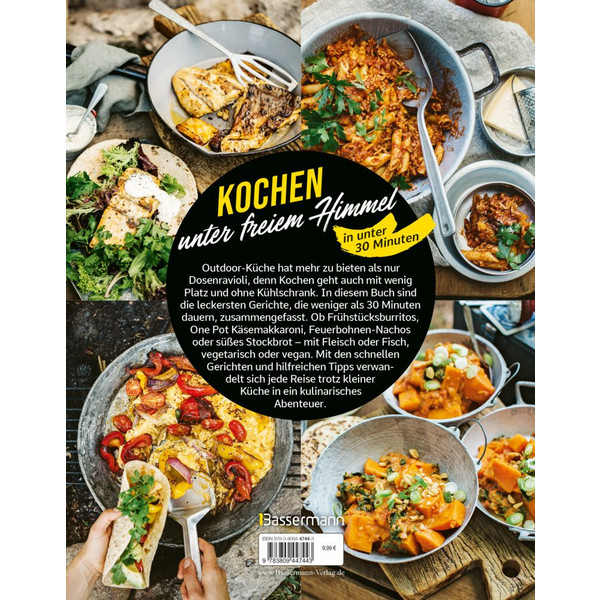 DAS SCHNELLE CAMPING KOCHBUCH. 50 REZEPTE UNTER 30 MINUTEN - Kochbuch Ansicht 2