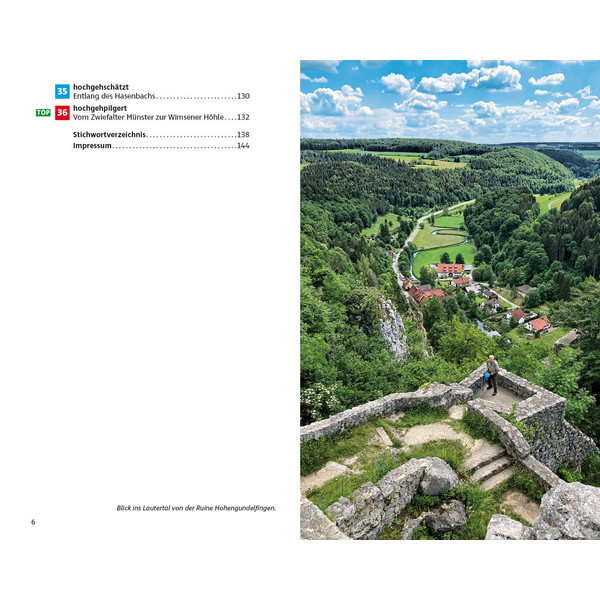 SCHWÄBISCHE ALB: LÖWENPFADE UND HOCHGEHBERGE - Wanderführer Ansicht 4