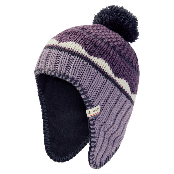 KNITTED CAP IV Kinder - Mütze-DEEP PLUM