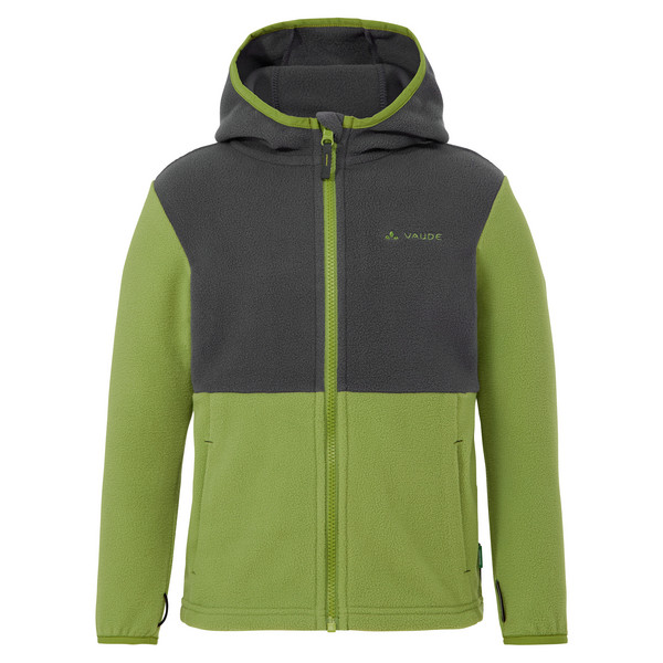 PULEX HOODED JACKET II Kinder - Fleecejacke-GREEN PEPPER