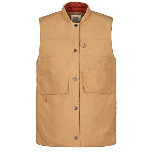 SINGI PADDED VEST W Damen - Weste-BUCKWHEAT BROWN