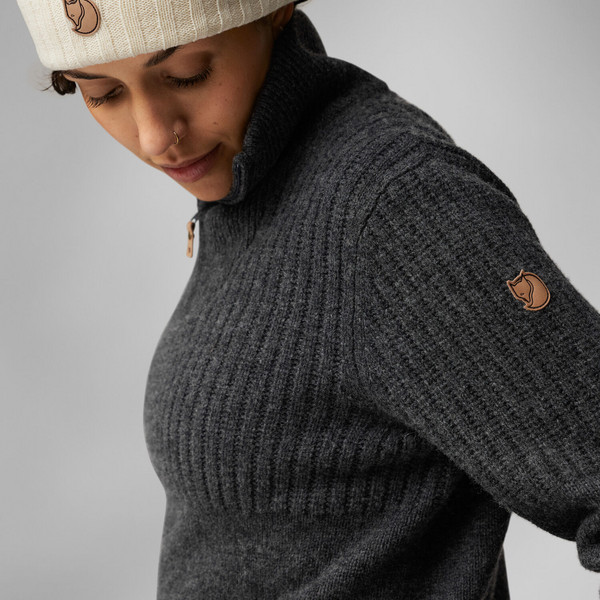 Fjällräven ÖVIK HALF ZIP KNIT W Damen - Wollpullover Ansicht 9