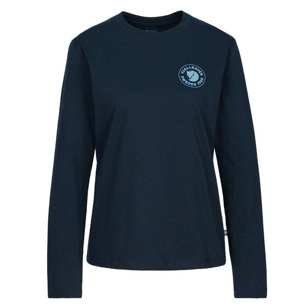 1960 LOGO T-SHIRT LS W Damen - Langarmshirt-DARK NAVY