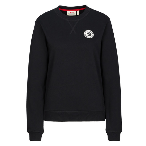 1960 LOGO BADGE SWEATER W Damen - Sweatshirt-BLACK