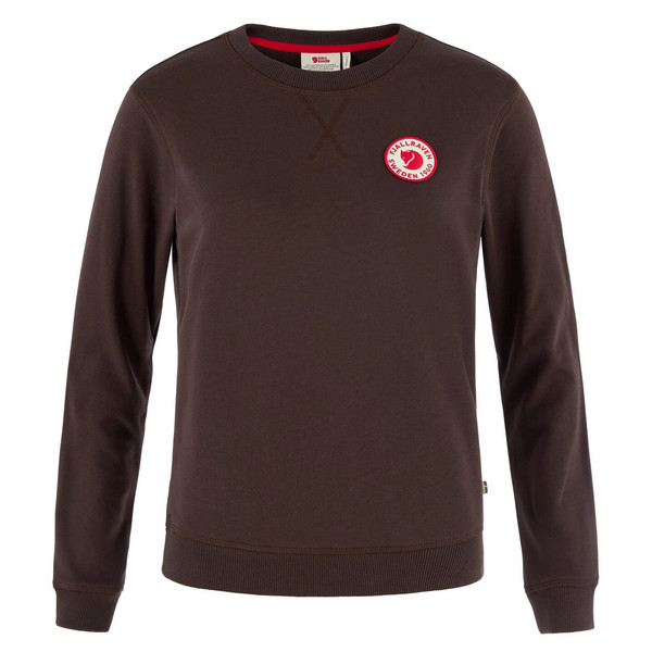 1960 LOGO BADGE SWEATER W Damen - Sweatshirt-BLACK OAK
