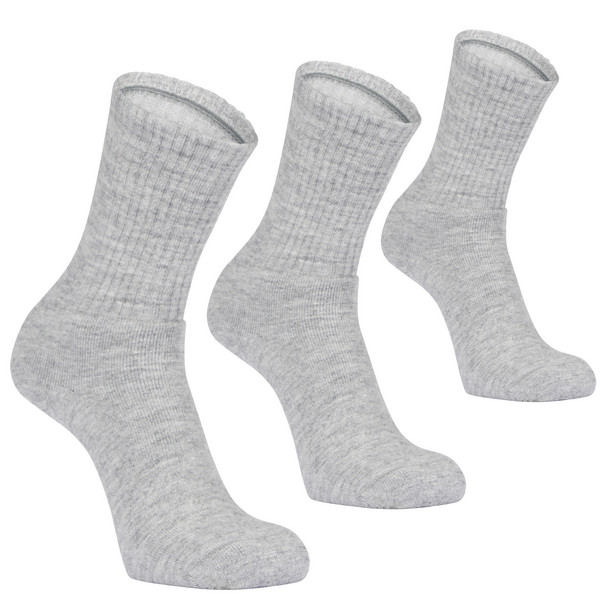 NYRUD ALPACA/MERINO BLEND 3-PACK Unisex - Freizeitsocken-SMOKED PEARL