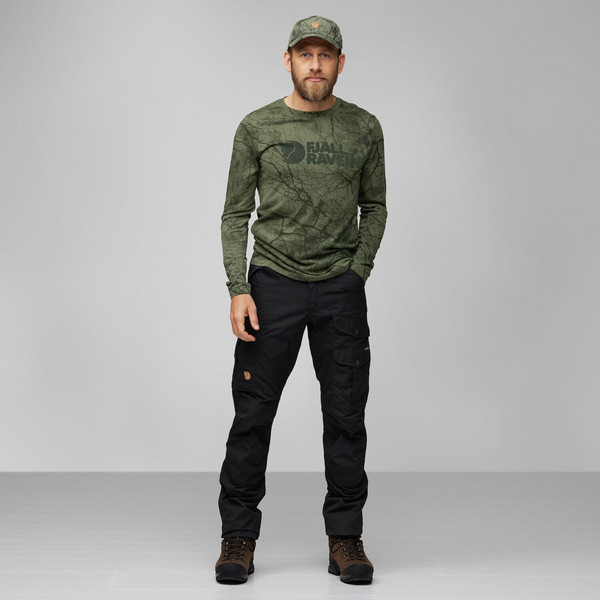 Fjällräven VÄRMLAND WOOL LS M Herren - Langarmshirt Ansicht 5