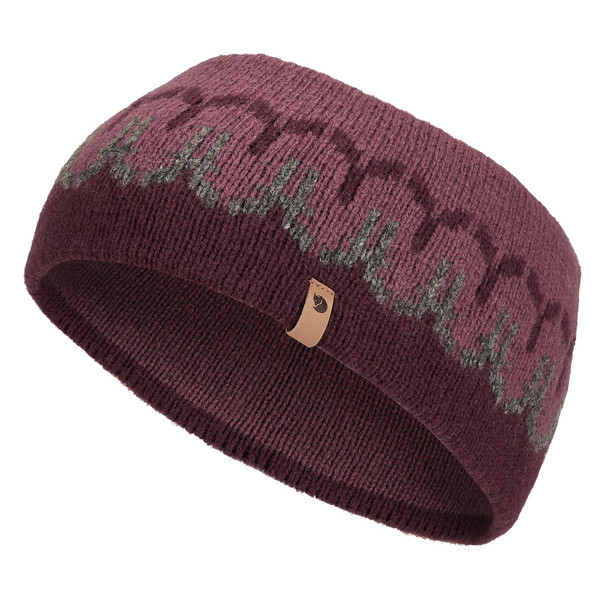 ÖVIK PATH KNIT HEADBAND Unisex - Stirnband-DARK GARNET-MESA PURPLE