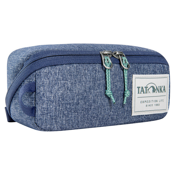 SQUARE ZIP POUCH S - Kulturtasche-NAVY BLUE