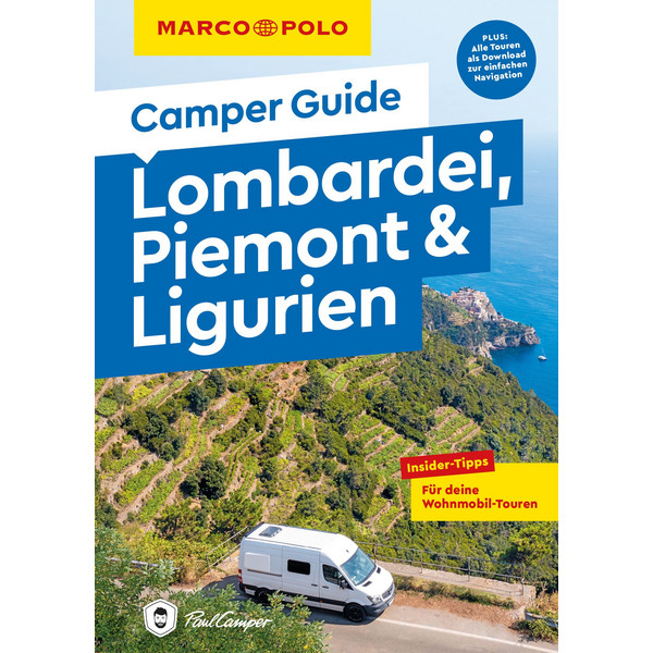POLO CAMPER GUIDE LOMBARDEI, PIEMONT & LIGURIEN - Reiseführer