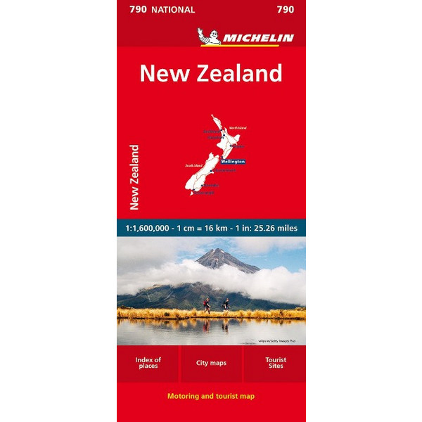 MICHELIN NEUSEELAND - Straßenkarte Ansicht 1