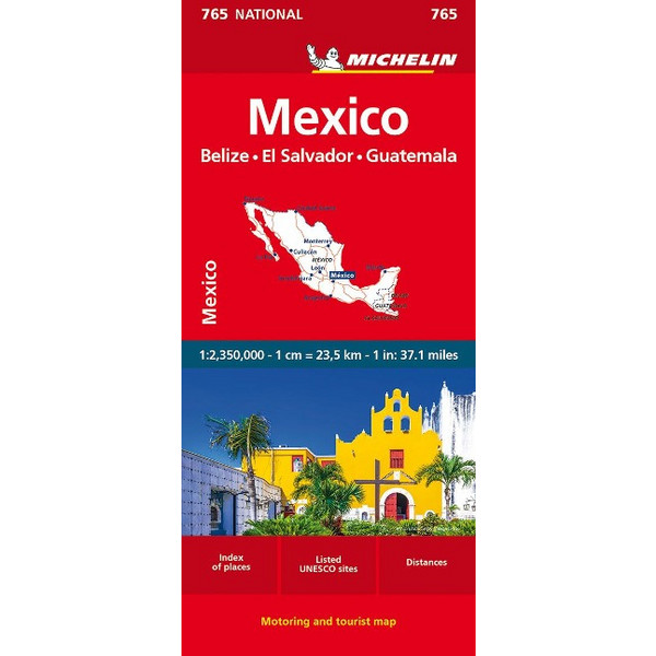MEXIKO - Straßenkarte
