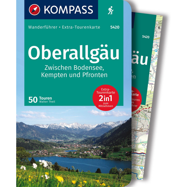 KOMPASS WANDERFÜHRER OBERALLGÄU, 50 TOUREN Ansicht 1